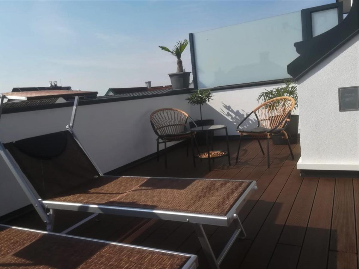 Penthouse Griemann 2 Fuer Max 4 Personen Mit Eigener Grosser Dachterrasse Zum Relaxen! Illmitz Εξωτερικό φωτογραφία